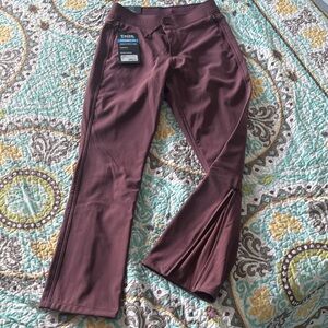 Kuhl Women's Boot Cut Pants in Burgundy